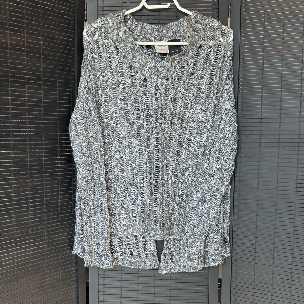 Gray Knit Sweater